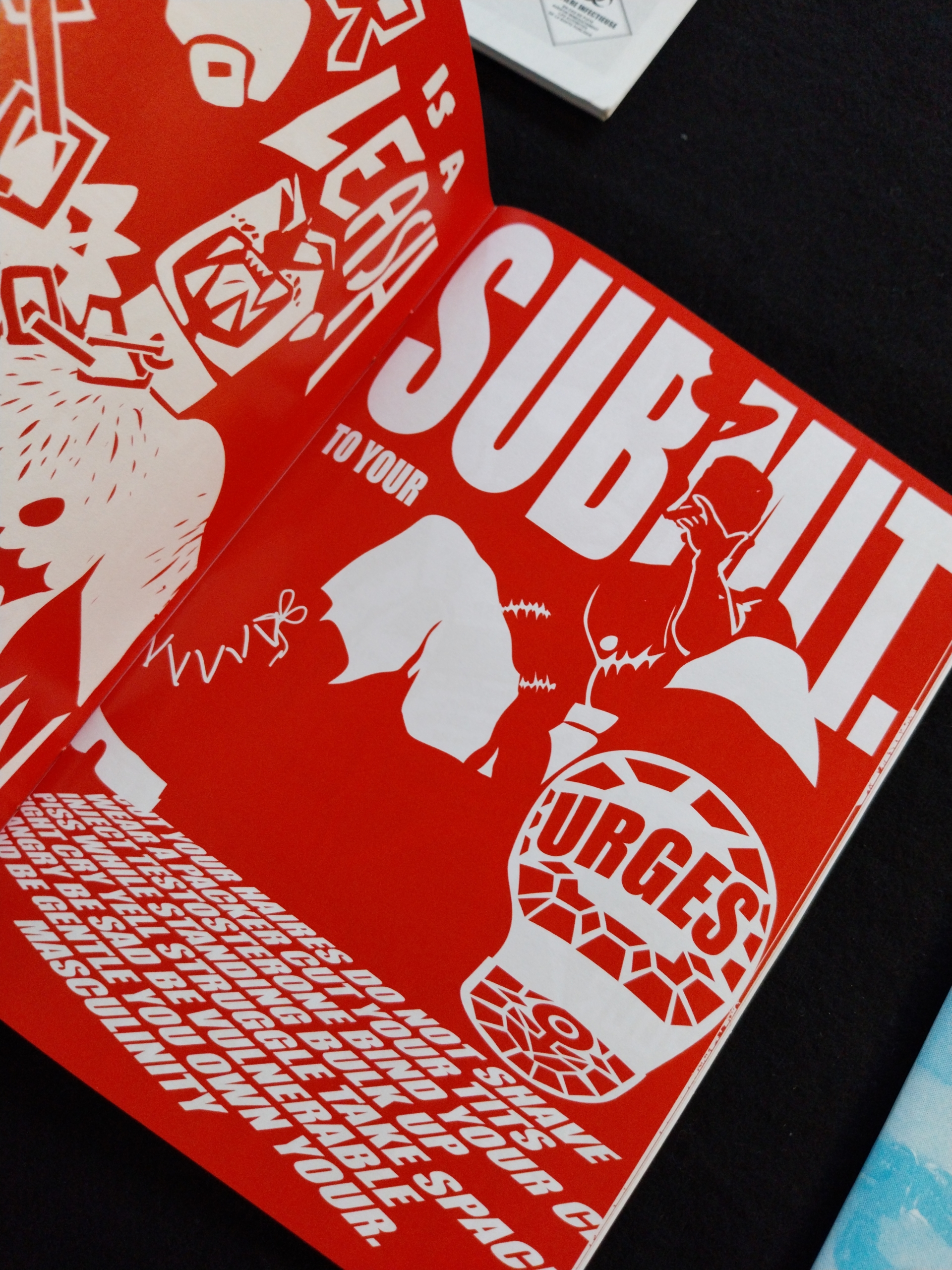 table zine pillion 12